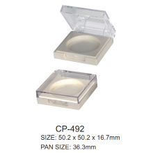 Estojo compacto de plástico quadrado Cp-492